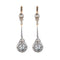 Boucles d'oreilles DORMEUSES ART DÉCO OR, PLATINE & DIAMANTS 58 Facettes BO/220151
