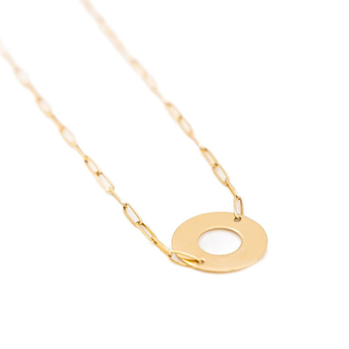 Collier Dinh Van Collier Cible Or jaune 58 Facettes 2393330CN
