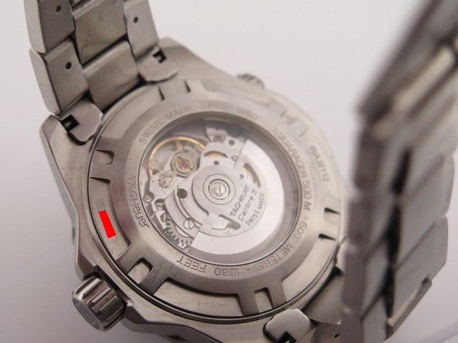 Montre montre TAG HEUER aquaracer 43 mm automatique acier 58 Facettes 256976