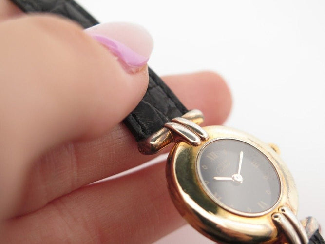 Montre vintage montre must de CARTIER colisee vermeil or 23mm quartz 58 Facettes 253348