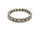 Bague 54 Bague Alliance Or blanc Diamant 58 Facettes 1350047CN