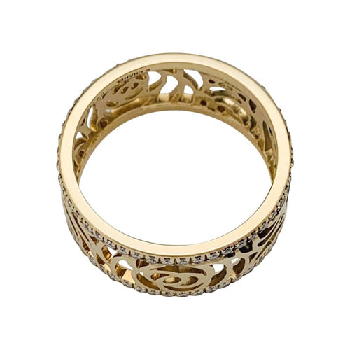 Bague 53 Bague Chanel, "Camélia", en or jaune, diamants. 58 Facettes 31257