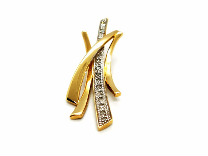 Pendentif Pendentif Or jaune Diamant 58 Facettes 1116072CD