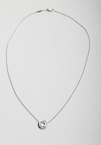 Collier Collier DINH VAN Seventies Or Blanc 750/1000 58 Facettes 64634-61122