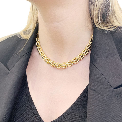 Collier Collier Chaumet "Kalinska", or jaune 58 Facettes 33262