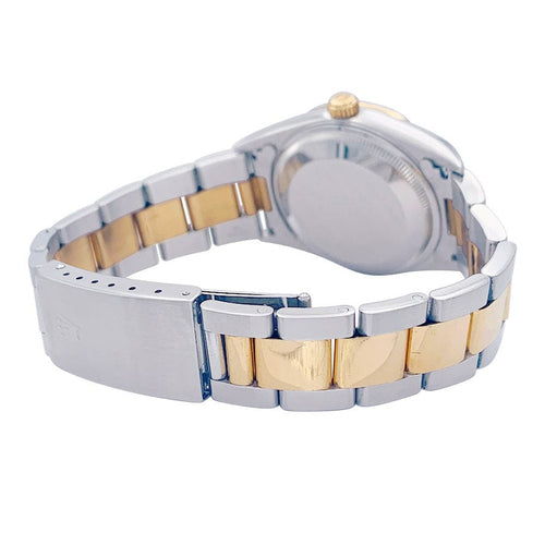 Montre Montre Rolex "Oyster Perpetual" en or jaune et acier. 58 Facettes 32835