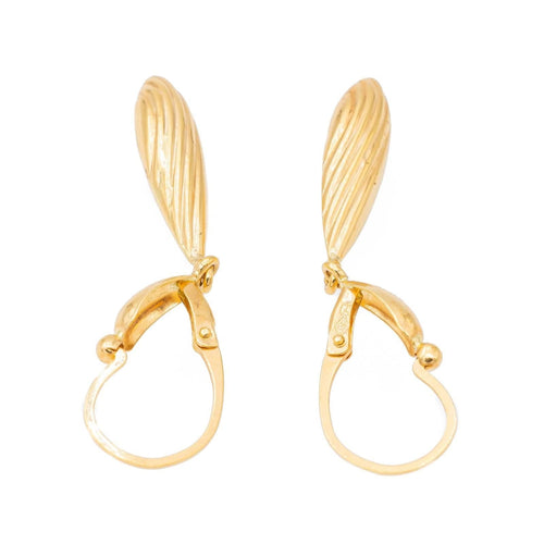 Boucles d'oreilles Boucles d'oreilles Dormeuses Or jaune 58 Facettes 2593496CD
