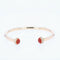 Bracelet Bracelet Piaget Possession ouvert Cornaline et Diamants 58 Facettes 21-853