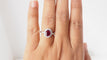 Bague 53 Bague rubis et diamants 58 Facettes 32177