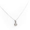 Collier Collier Or blanc Diamant 58 Facettes 1986227CN