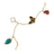 Bracelet Bracelet Van Cleef & Arpels "Lucky Alhambra" or jaune, pierres de couleurs. 58 Facettes 33558