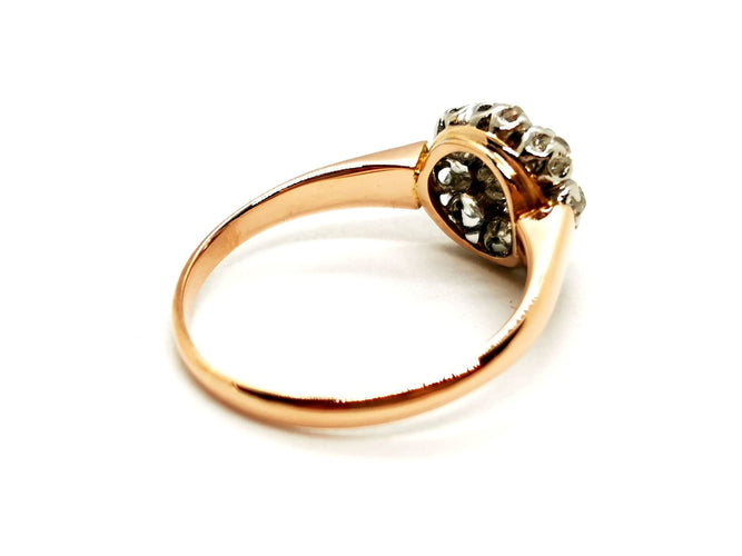 Bague 50 Bague Art déco Or rose Diamant 58 Facettes 1512560CN