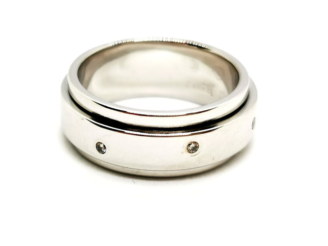 Bague 52 Piaget Bague Alliance Possession Or blanc Diamant 58 Facettes 1292361CN
