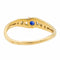 Bague 56 Bague Or jaune Saphir 58 Facettes 2646758CN