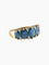 Bague deux ors Diamants Saphirs ovales 58 Facettes