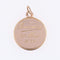 Pendentif Médaille ancienne Vierge debout or rose 58 Facettes 14-174
