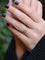 Bague Demi-Alliance américaine diamants 0,36 ct 58 Facettes J99