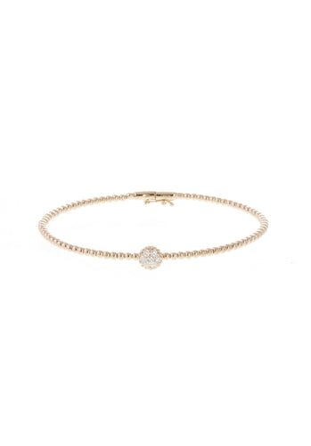 Bracelet Bracelet BIJOU PRECIEUX en Or Rose 58 Facettes 58390-53837