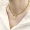 Pendentif Pendentif Coeur or jaune et diamants. 58 Facettes 32610
