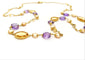 Collier Collier Sautoir Or jaune Citrine 58 Facettes 06600CD