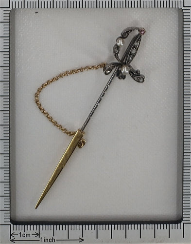 Broche Broche antique, diamants 58 Facettes 22274-0133