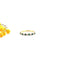Bague Alliance émeraudes et diamants 58 Facettes