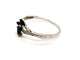 Bague 56 Bague Or blanc Saphir 58 Facettes 1141364CD