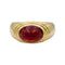 Bague 54 Bague Boucheron, "Jaïpur", or jaune, grenat. 58 Facettes 32643
