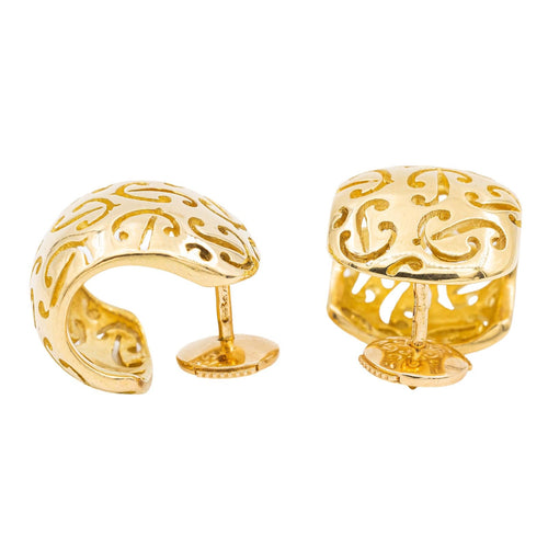 Boucles d'oreilles Poiray Boucles d'oreilles Or jaune 58 Facettes 2406716CN