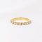 Bague 57 Demi-Alliance américaine diamants 0,88 ct 58 Facettes J113