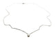 Collier Collier Chaîne + pendentif Or blanc Diamant 58 Facettes 1423255CD