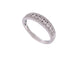Bague 56 bague zenia alliance giulia platine et diamants 0.62ct t56 diamonds 58 Facettes 250686