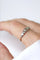 Bague Bague jarretière or rose, argent et diamants 58 Facettes