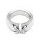 Bague 52 Bague Chaumet ,"Liens", or blanc et diamants. 58 Facettes 32678
