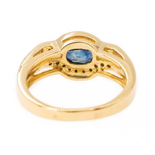 Bague 58 Bague Or jaune Saphir 58 Facettes 2090485CN