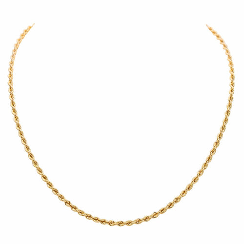 Collier Collier Maille torsadée Or jaune 58 Facettes 2528304CN