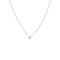 Collier Collier JOIKKA Joan en Or Blanc 750/1000 58 Facettes 60204-55825