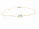 Bracelet Bracelet Graphique Or blanc Diamant 58 Facettes 579181RV