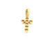 Pendentif Pendentif Croix Or jaune 58 Facettes 06556CD