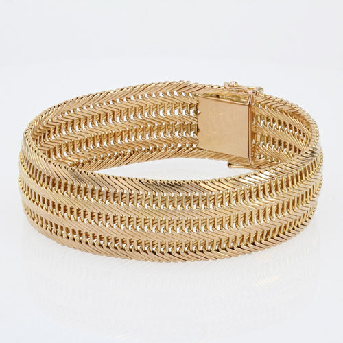 Bracelet Bracelet en or jaune vintage 58 Facettes 22-166