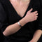 Bracelet Bracelet ancien jonc or rose et diamants taillés en rose 58 Facettes 22-467