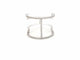 Bague 53 Bague Graphique Or blanc Diamant 58 Facettes 578789RV