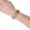 Bracelet Bracelet tresse or jaune. 58 Facettes 32608