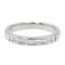 Bague 51.5 Bague Demi alliance Or blanc Diamant 58 Facettes 2618254CN