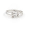 Bague 54 Bague Or blanc Diamant 58 Facettes 1969279CN