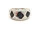 Bague 55 Bague Or blanc Diamant 58 Facettes 757307CN