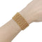 Bracelet Bracelet vintage Cartier, Résille, or jaune. 58 Facettes 32443