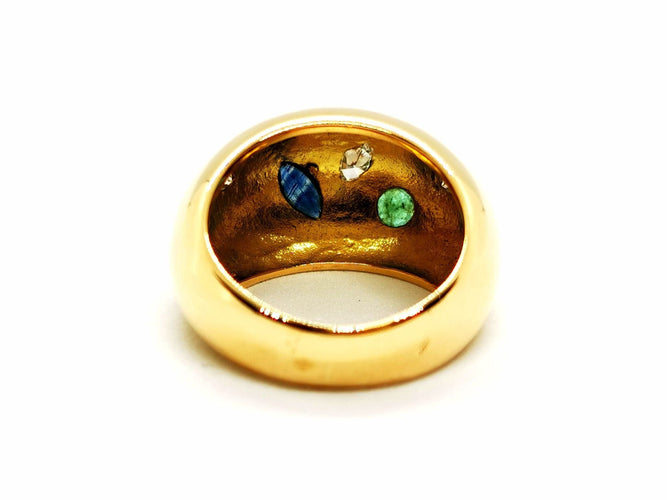 Bague 53 Bague Or jaune Saphir 58 Facettes 1161929CN