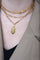 Pendentif Pendentif Art Déco fleur or jaune et émail 58 Facettes