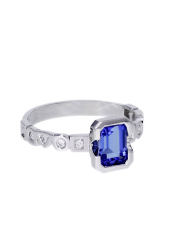 Bague 55 Bague TOURNAIRE Alchimie en Or Blanc 750/1000 58 Facettes 62744-58744